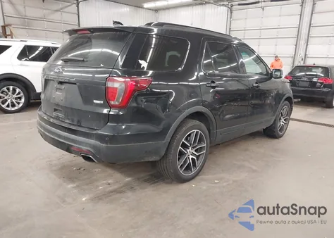 2016 Ford Explorer Sport из США, поврежденный, VIN 1FM5K8GT7GGA25666